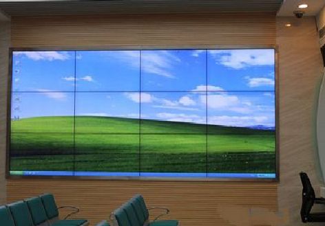 桂平液晶拼接屏的另类用法。